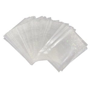 Magideal - 100 Piezas De Fundas Para Tarjetas De Juego De Plástico, Soportes Protectores Para Tarjetas, Fundas Para Tarjetas Intermitentes Coleccionables Para , Corazón 61X88Mm