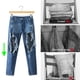 thumbnail image 5 of Colgador para pantalones y faldas Nature Smile de madera de loto, paquete de 20, 5 of 8