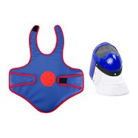 Ioensy - Mascarilla Protectora De Máscara Deportiva De Esgrima Para Niños, Equipo Para Principiantes, Azul