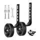 thumbnail image 2 of Ruedas de Entrenamiento para Bicicleta para Niños, Estabilizadores Ajustables de 12, 14, 16, 18 Y 20 Pulgadas, Accesorios Portátiles, Ruedas Traseras Negro, 2 of 5