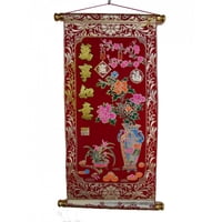 Feng Shui Import - Pergamino Rojo: Caracteres Chinos Ru Yi Importados Del Feng Shui