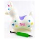 thumbnail image 1 of Unicornio mágico inflable Bounce & Ride Gymnic Rody con bomba, 1 of 6