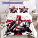 thumbnail image 1 of 3pcs Bedding Set Duvet Cover Closure Includes 1 Duvet Cover & 2 Pillowcases for All Seasons Bedroom Decor, Home Dorm High-Definition Print Cross Templars Knight Q246, 1 of 1
