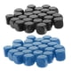 thumbnail image 2 of 50 Piezas De Dados De Seis Caras En Blanco Opaco D6 Para D&D RPG Gaming Negro Y Azul, 2 of 3