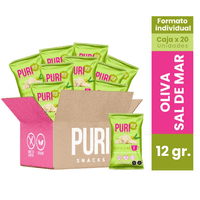 Puri Snacks - Puripop Oliva Sal De Mar 12Grs.