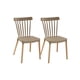 thumbnail image 1 of Pack 2 Sillas Windsor de Comedor - Café, 1 of 3