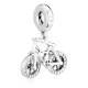 thumbnail image 2 of Charm dije bicicleta brillante plata 925, 2 of 3