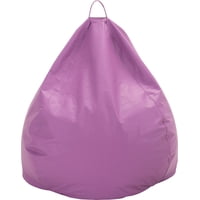 Máxima Design - Pouf Pera Lila Eco Cuero 100X80X80 Cm