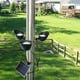 thumbnail image 1 of Lámpara solar para postes de bandera Enrybia, 3 superfocos LED IP65, 1 of 8