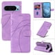 thumbnail image 1 of Funda tipo cartera con tapa para Google Pixel 9 5G con tarjetero, soporte y cubierta magnética Morado, 1 of 6