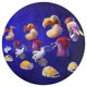 thumbnail image 3 of Rayman Alfombra Redonda de Felpa Coral, Antideslizante, No Desprende Pelusas, Lavable y Duradera para Salón, Dormitorio y Habitación de Niños 60cm, 3 of 6
