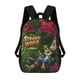 thumbnail image 1 of Un Mundo Extraño-theme Backpack, Campus style schoolbag Bookbag with Adjustable Shoulder Straps And Large Zip Compartment, Unisex Travel Bags., 1 of 6