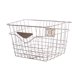thumbnail image 1 of Cesta De Bicicleta Contenedor De Almacenamiento De Metal Universal Para Compras Al Aire Libre Senderismo Estilo A, 1 of 5