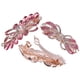 thumbnail image 4 of Bargains Únicos Accesorios para el Cabello para Mujeres Horquilla Brillante con Brillantes de Piedras de Imitación 3 Piezas Rosa, 4 of 7