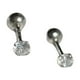thumbnail image 1 of Stud Pendientes Joyería HELIX Tragus Ball Studs Para Cumpleaños Aniversario Mujeres 3mm, 1 of 5