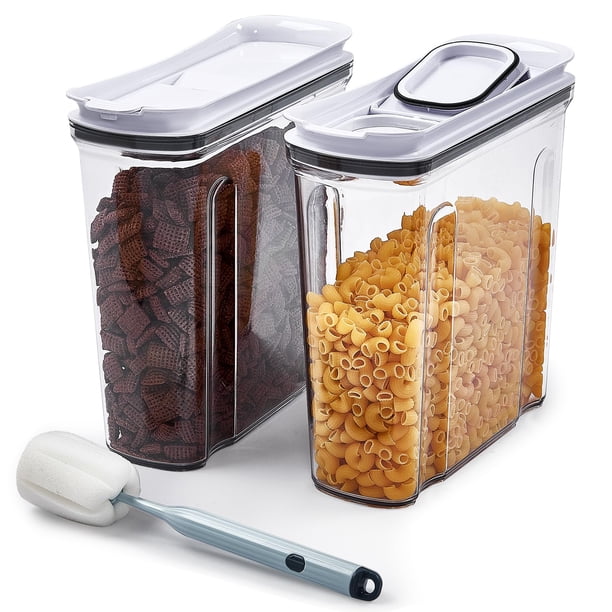 Set de almacenamiento de recipientes para cereales FreshKeeper de 4 litros (135,2 oz), 2 unidades