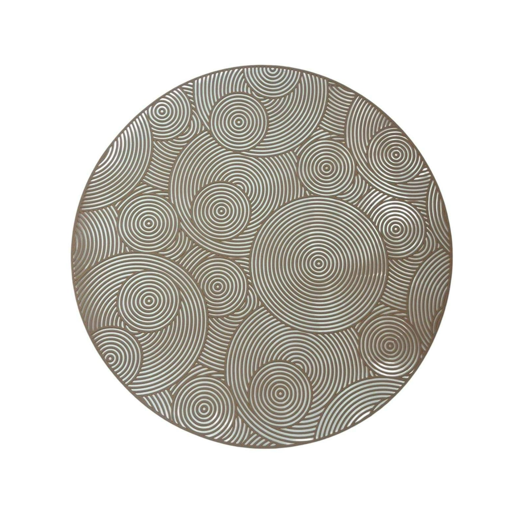 Oem - Set 6 Individuales De Mesa Pack 6 Modelo Circulos Circle C