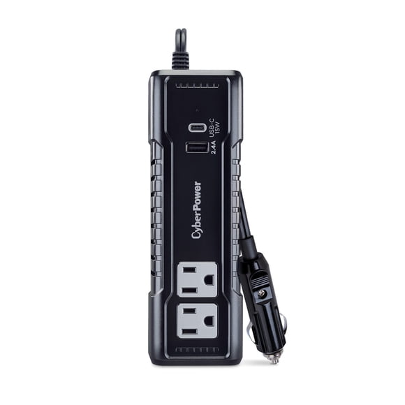 Inversor de Potencia CyberPower M175XUC 175W 2 Salidas AC USB Auto