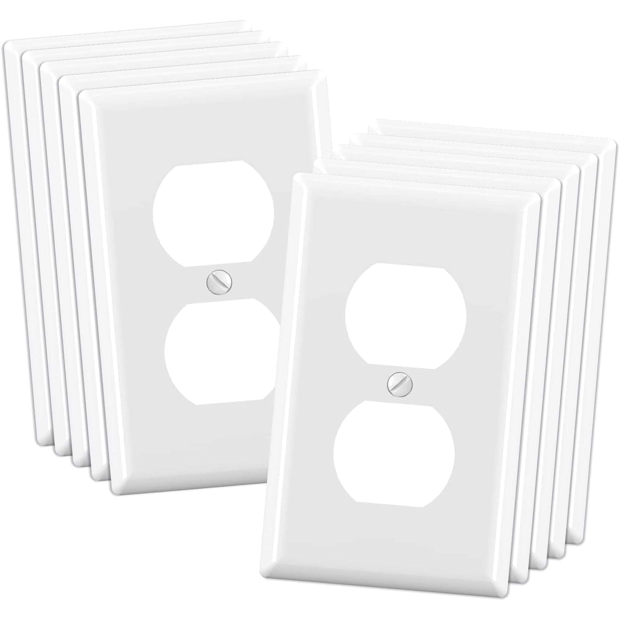 Placas De Pared De 1 Elemento Con Receptáculo Dúplex Elegrp Outlet Covers