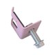 thumbnail image 3 of Percha Para Barra De Levantamiento De Pesas, Para Entrenamiento De Fuerza, Color Rosa, Para Montar En La Pared, 3 of 5
