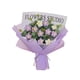 thumbnail image 1 of Ramo De Flores De Ganchillo Ramo De Ganchillo Duradero Para Café Aniversario Vacaciones Violeta, 1 of 3