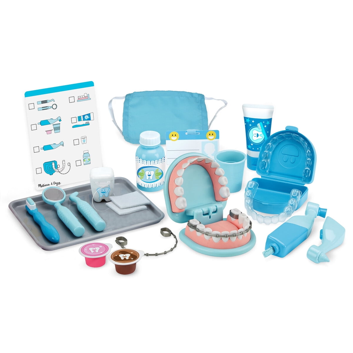 Melissa & Doug - Set Dentista Juguete Melissa Doug Super Smile 25 Piezas