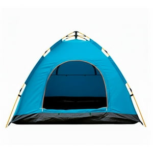 Global Latin Group - Carpa Camping 4 Personas Impermeable Uv Y Fácil Armado Azul