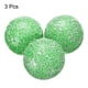 thumbnail image 3 of Uxcell 3Pcs Bolas Decorativas de Vidrio 3.15 pulgadas Orbes Bolas de Centro Bolas de Vidrio Mosaico para Decorar Cuencos, Verde, 3 of 5