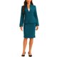 thumbnail image 1 of INSPIRE CHIC Conjunto de Falda para Mujer Regreso a Clases para Maestras Traje sin Cuello Blazer y Faldas Lápiz 2 Piezas Conjuntos Elegantes L Azul Lago, 1 of 6