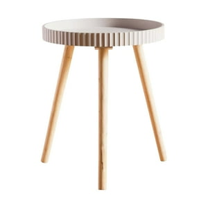 Diorama - Mesa Lateral Redonda Auxiliar Para Living Terraza Habitación