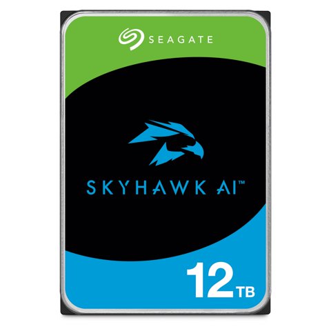 Disco Duro Interno Seagate Skyhawk Ai 12 Tb Video Hdd 3.5""