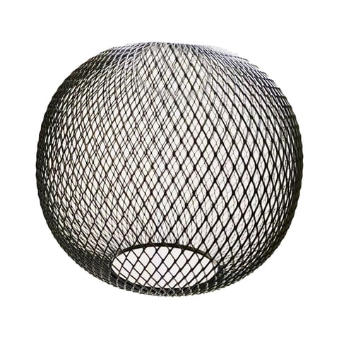 Ioensy - Lámpara Colgante De Metal Para Sala De Estar, Restaurante, Cocina, Isla, Bolas Negras, Cubierta De Lámpara