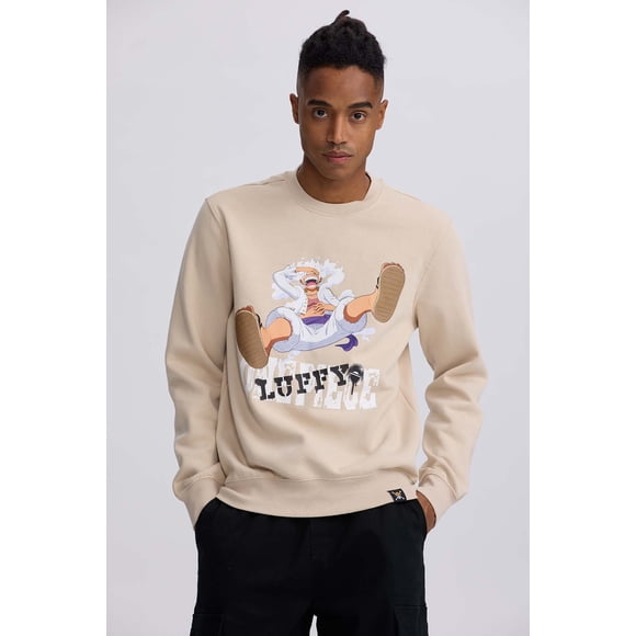 Polerón Hombre One Piece Beige