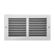 thumbnail image 1 of Rejilla Return Air Tru Aire, 15 cm x 30 cm, acero unidireccional, blanca, 1 of 1