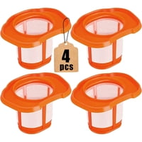 Chuancheng - Paquete De 4 Filtros De Repuesto Para Aspiradora Manual Black+Decker
