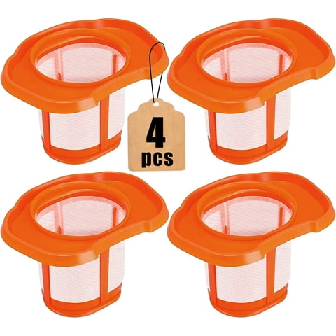 Chuancheng - Paquete De 4 Filtros De Repuesto Para Aspiradora Manual Black+Decker