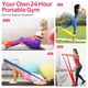 thumbnail image 5 of Bandas de resistencia RENRANRING de 1,5 m para entrenamiento, terapia y yoga, 5 of 8