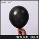 thumbnail image 2 of Globos PartyWoo negros de látex mate, 12 pulgadas, 101 unidades, 2 of 3