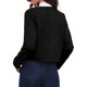 thumbnail image 3 of INSPIRE CHIC Abrigo con Botones para Mujer de Manga Larga Cuello Redondo Chaquetas Vintage M Negro, 3 of 6