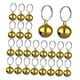 thumbnail image 4 of 24pcs DIY Bells Beads Jingle Bells Decoración Para Mascotas De Navidad Golden, 4 of 5