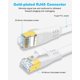 thumbnail image 3 of Cable Ethernet DDMALL CAT8 de 3 m, 40 Gbps, 2000 MHz, plano, paquete de 2, 3 of 9