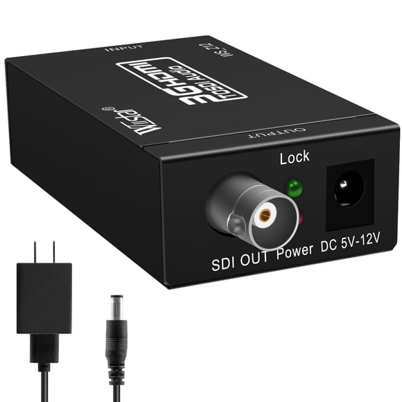 Convertidor HDMI a SDI Wiistar compatible con 1080p para cámara doméstica