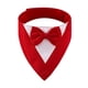 thumbnail image 5 of Pañuelo para perro, bufanda para cachorro, pañuelo triangular ajustable, babero para perro, collar de esmoquin para Acción de Gracias, perros pequeños Rojo, 5 of 5