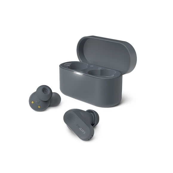 Audífonos Bluetooth Philips Noise Cancelling TAT3509 TWS Gris