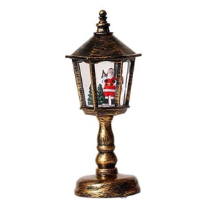 Magideal - Bola De Nieve Navideña, Adornos Navideños, Decoración Navideña, Farol Iluminado, Caja De Música Para Sala De Estar, Dormitorio, Vacaciones, Bar, Inter