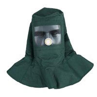 Ioensy - Capucha De Chorro De Arena Casco De Protección Facial Transpirable Capucha De Chorro De Arena Lente De Plástico
