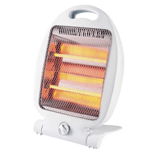 Utilisimo - Calefactor Estufa Halógeno 800W Bajo Consumo Oficina Blanco