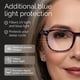 thumbnail image 4 of Gafas de Lectura CCVOO +4.0 con Luz Azul - Pack de 5, 4 of 7