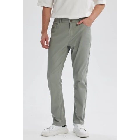 Fashionspark - Jeans Hombre Slim Color Verde