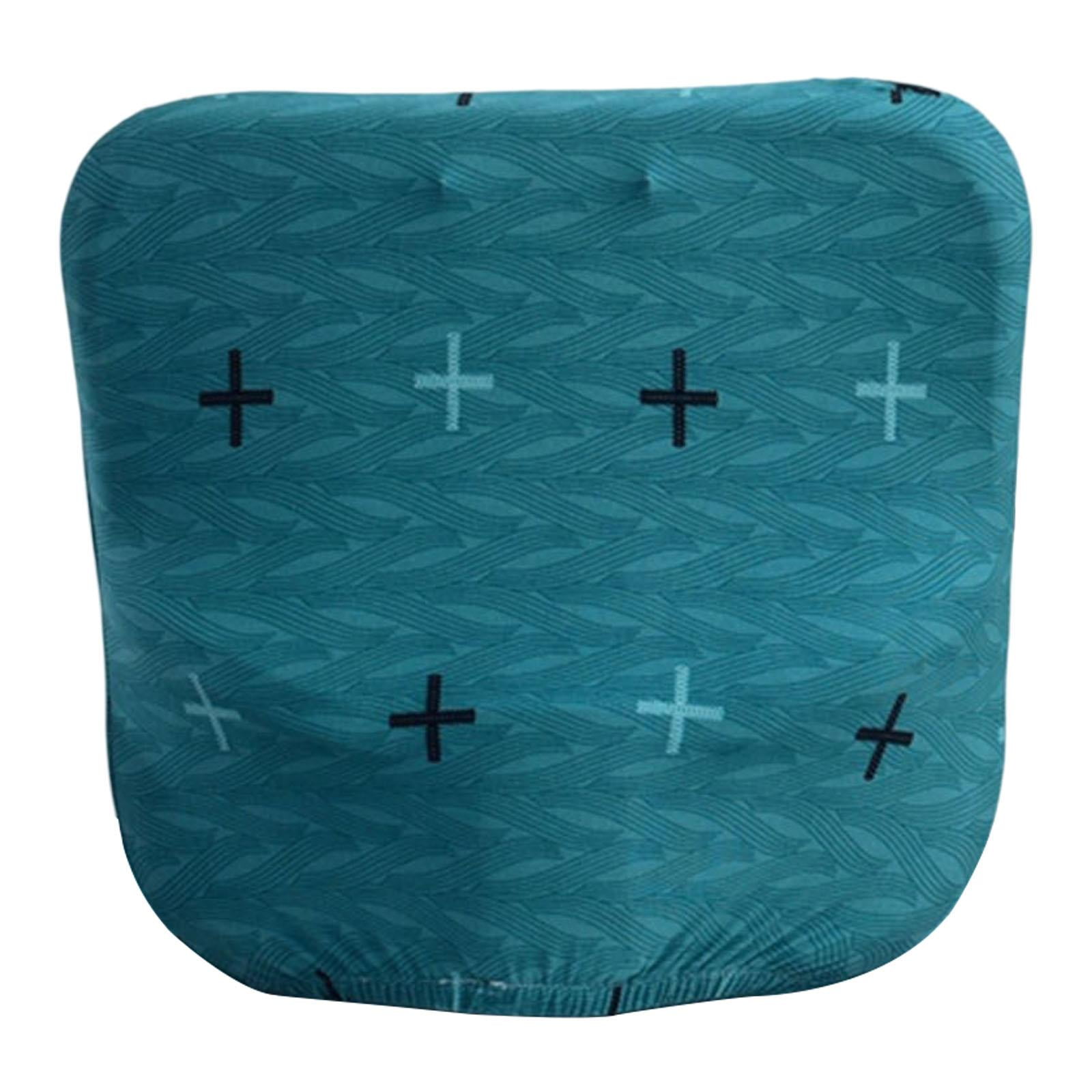 Magideal - Funda Para Respaldo De Silla De Oficina, Funda Giratoria Para Silla, Funda Protectora Para Silla Giratoria De Escritorio, Elástica Para Decoración De Lago Azul
